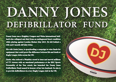 Danny Jones Defibrillator Fund