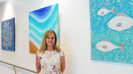 2017 Miranda was selected by the Director of Arts and Health to exhibit 28 of her large paintings in the New Royal Adelaide Hospital, a 2.3 billion dollar build. The exhibition was opened by our now State Premier Peter Malinauskas.