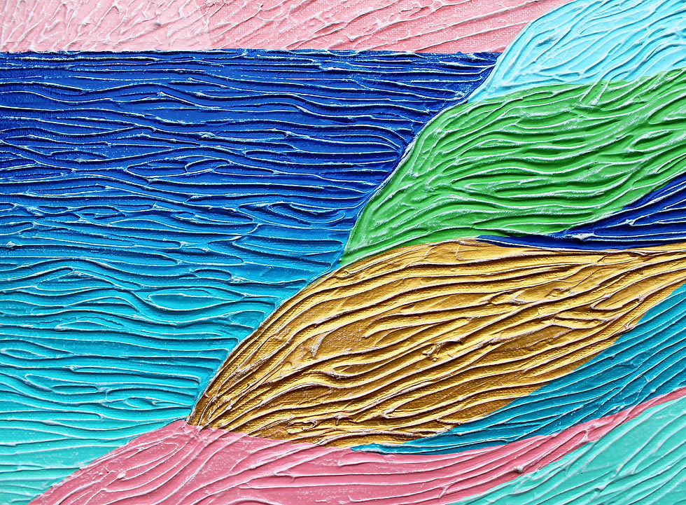 Thumbnail: SOLD - Beach - Tropical Paradise Sunset - 76cm x 61cm