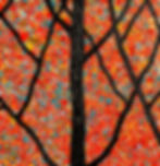 Thumbnail: Outback Australia Gum Trees Abstract Landscape textured impasto