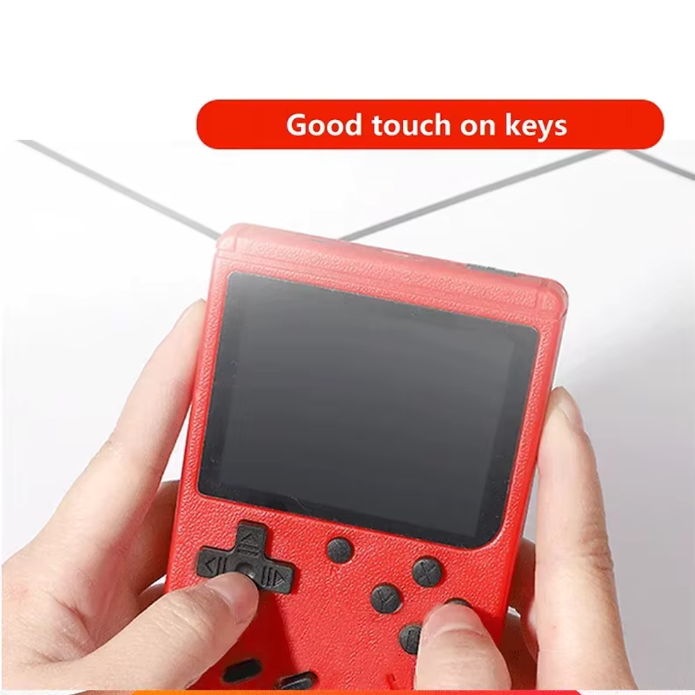 Miniatura: Juegos clásicos Retro para niños, Mini consola de juegos portátil, 400 juegos