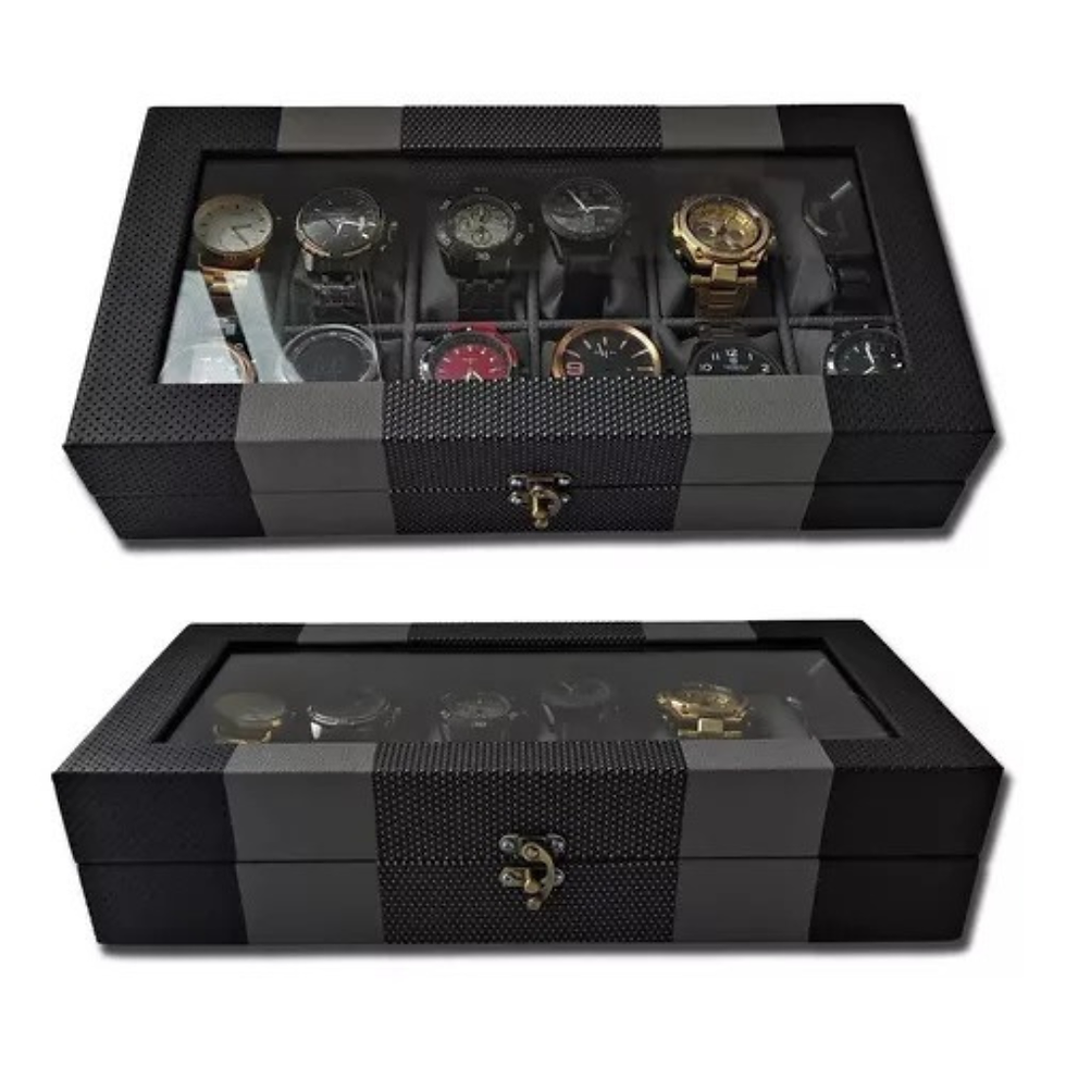 Miniatura: de relojes de lujo de alta gama, Organizadoras con X12 Compartimientos Premium