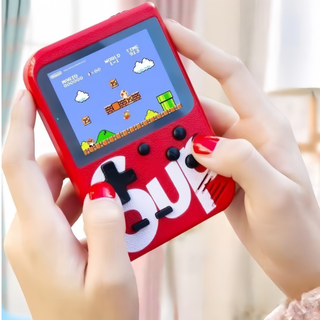 Juegos clásicos Retro para niños, Mini consola de juegos portátil, 400 juegos