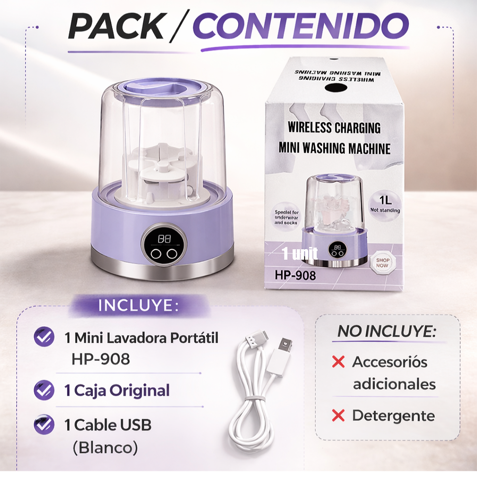 Miniatura: Lavadora Mini Portatil Ropa
