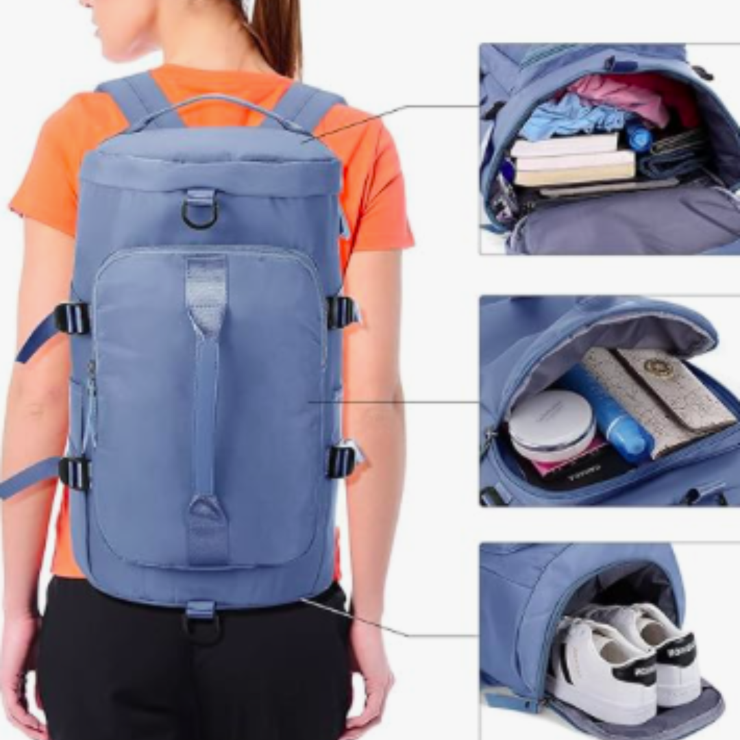 Bolso Grande De Viaje Morral Multif Bo6