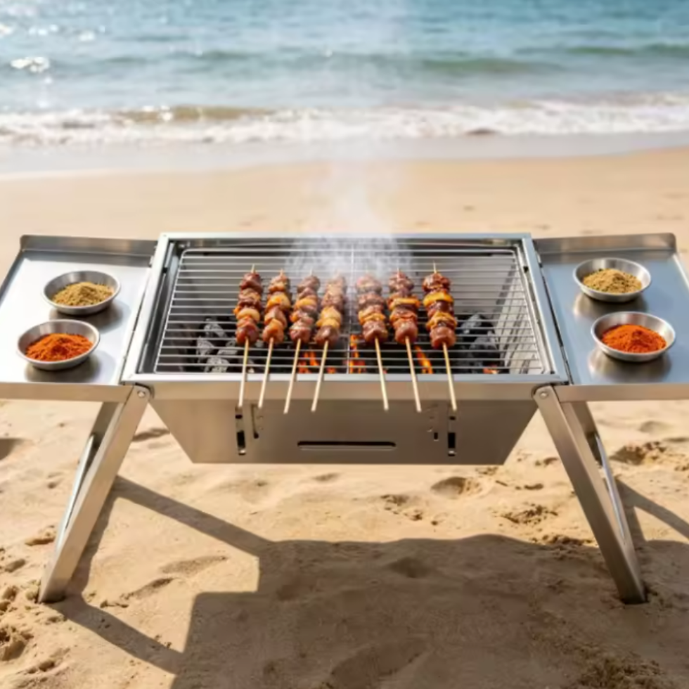 Miniatura: Asador Portatil Plegable Dropi Cup 2026