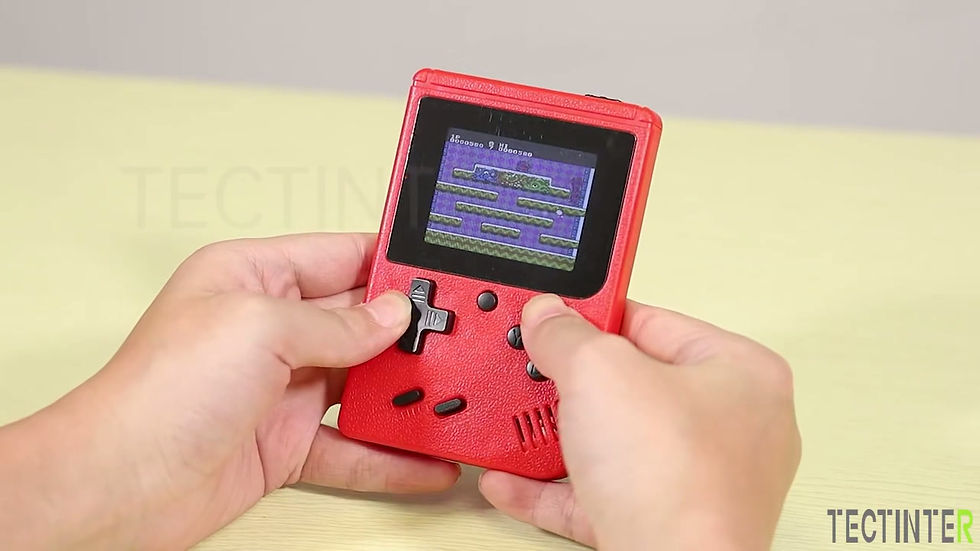 Miniatura: Juegos clásicos Retro para niños, Mini consola de juegos portátil, 400 juegos