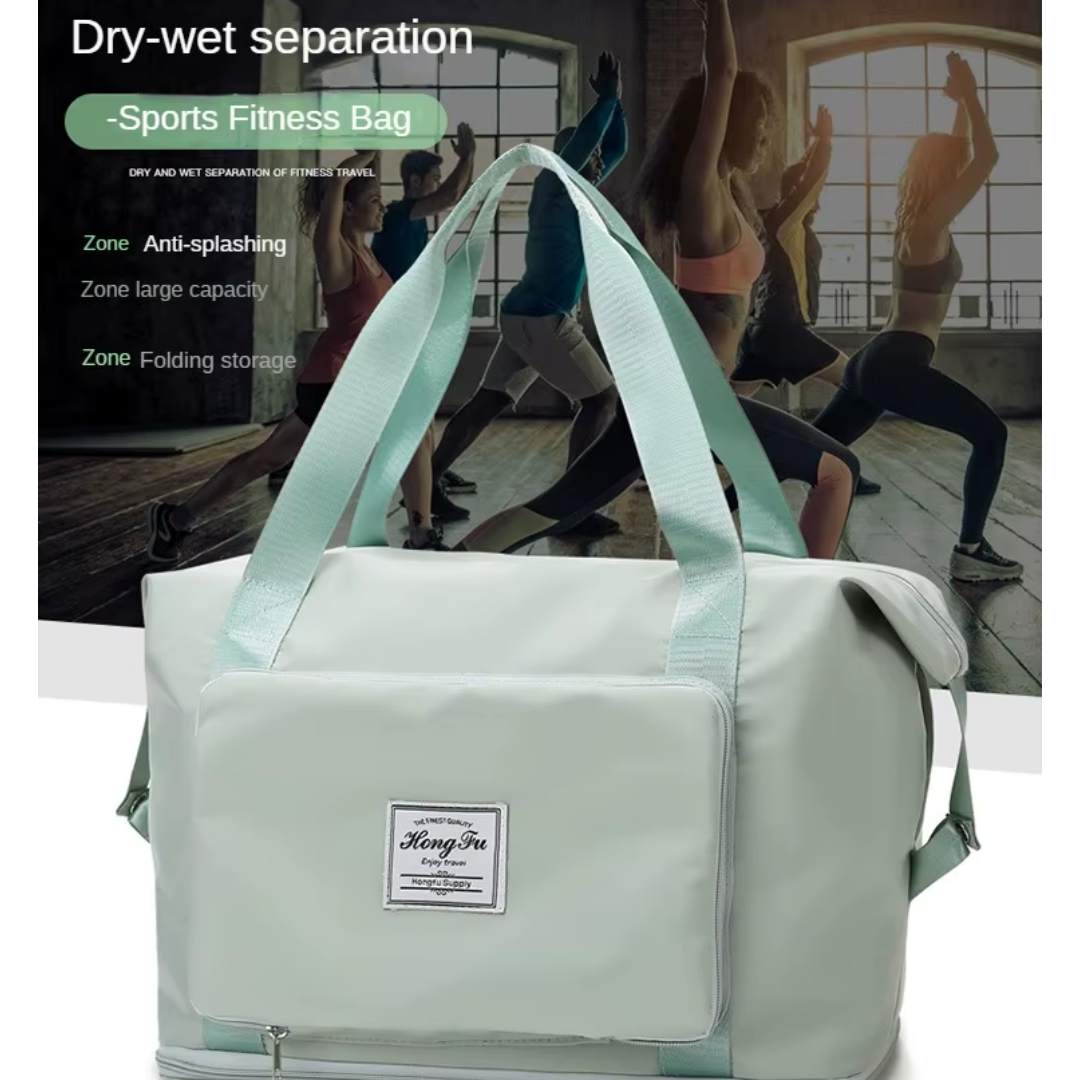 Bolso Viajero Expandible Impermeable Premium 2026