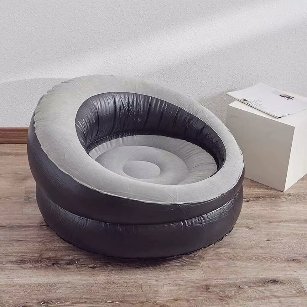 Miniatura: Sillón inflable individual moderno para exteriores e Interiores