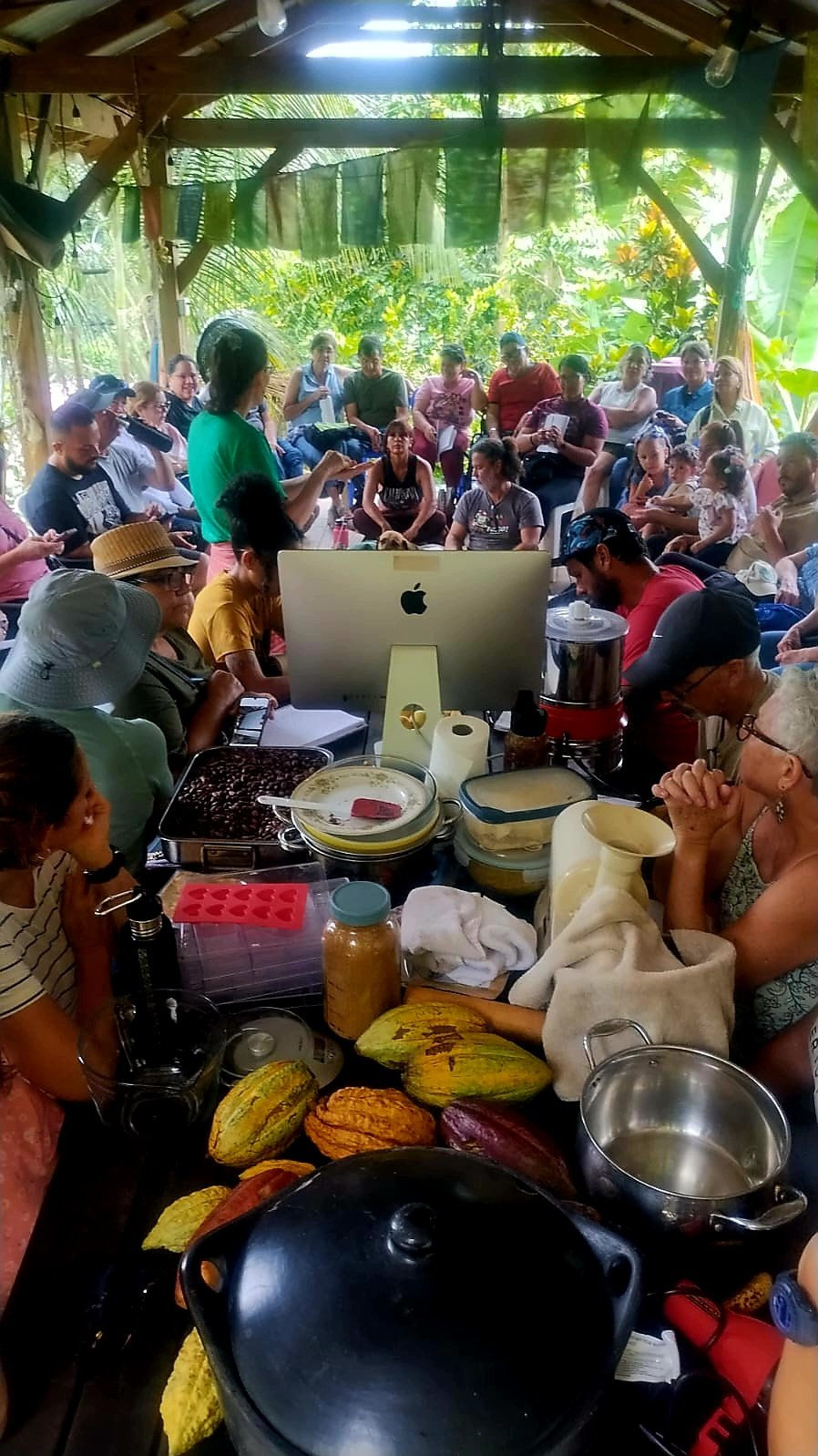 Taller de cocina en comunidad