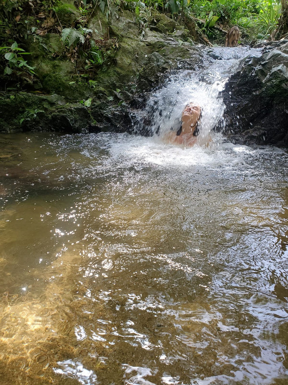 Pequeña cascada