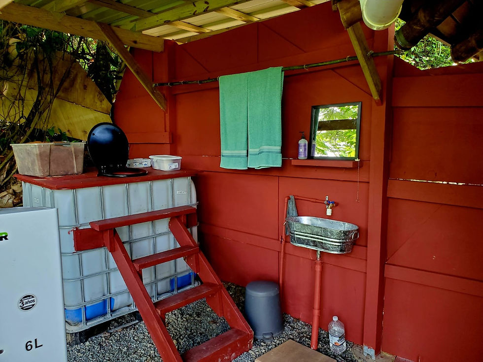 Interior de la Casita