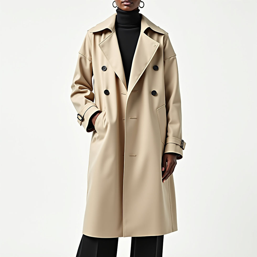 Oversized Trench Coat