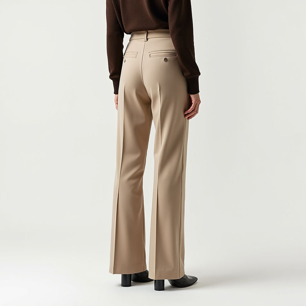 Tailored Wool Trouser