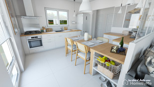 vue 3D cuisine
