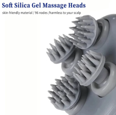 Thumbnail: Smart Head Massager with Red Light Hair Care Technology