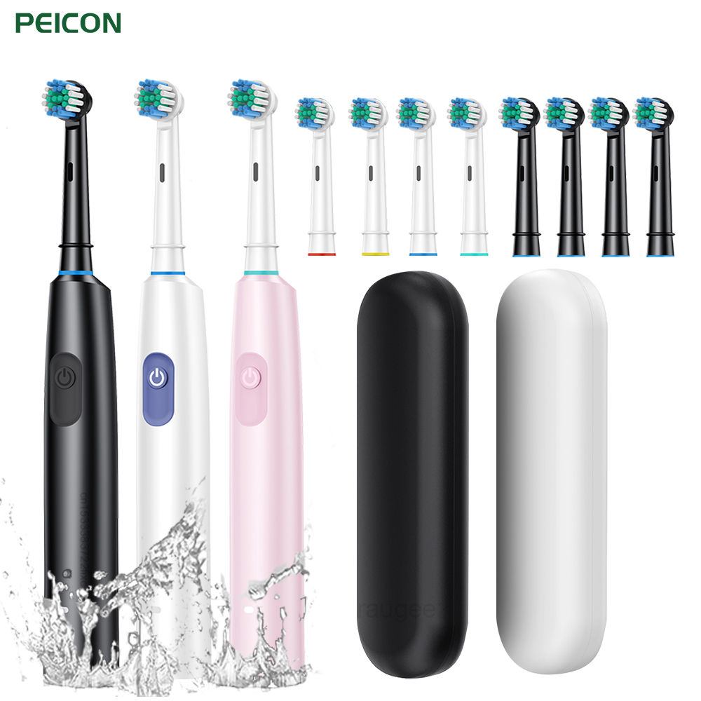 Adult Electric Rotating Ultrasonic Toothbrush