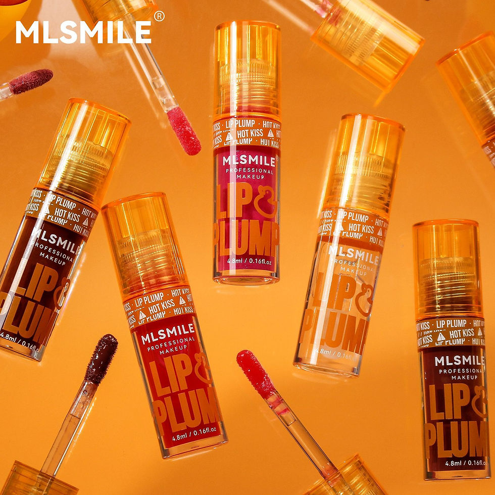 Thumbnail: MLSMILE Duck Lip Plump Lip Oil Moisturizing Lip Gloss Mirror Water nature long-l