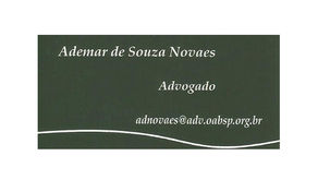 Ademar de Souza Novaes
Advogado
