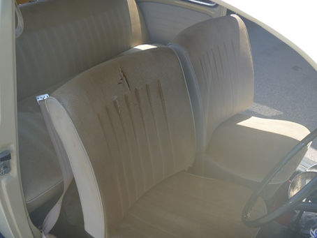 VW Type-1 Seat Cover 取り付け
