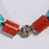 Thumbnail: 513 - Coral, howlite and silver