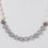 Thumbnail: 857 - Pearls, grey agate, black crystals, silver