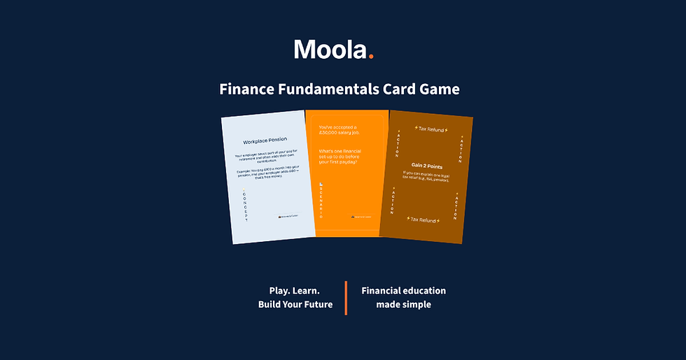 Finance Fundamentals: The Moola Money Card Game