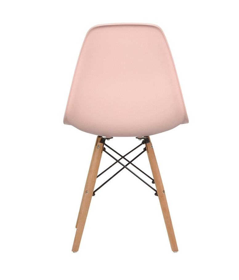 Thumbnail: Silla estilo Eames color Rosa claro