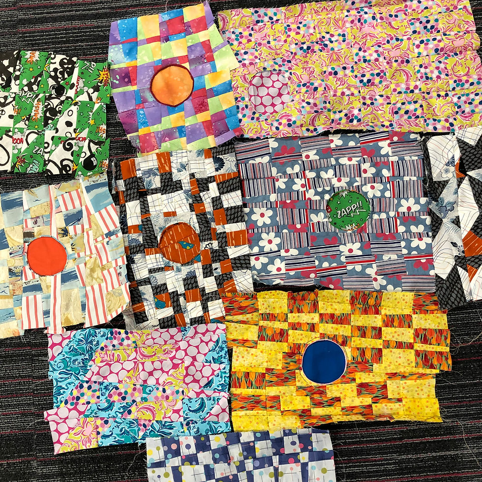 Thumbnail: Video of Workshop: Chris English - Improv Sampler Quilt!