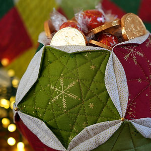 CraftyMonkies Matt Wilding Online Interactive Workshop The Quilted Dodecahedron!