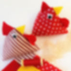 Detail of Gary Mills' FREE Cluck-Cluck Chicken Pattern