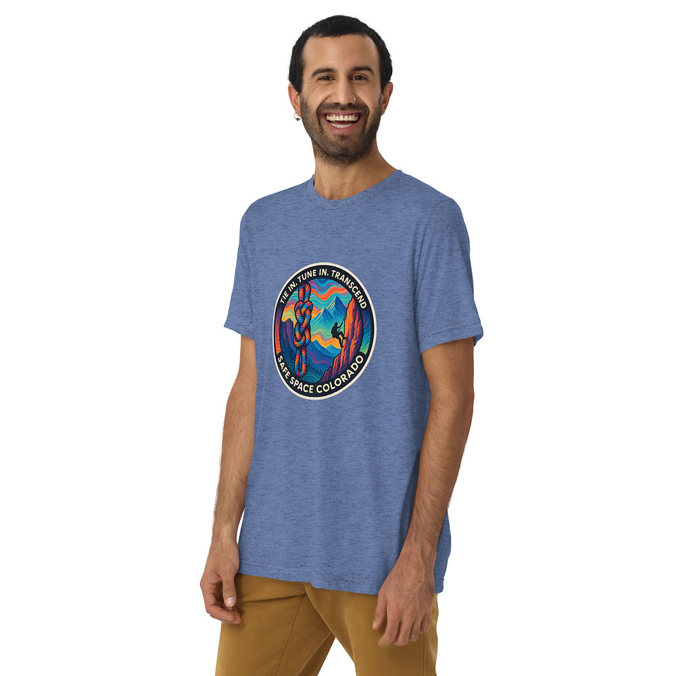 Thumbnail: Tie in, Tune in, Transcend T-Shirt