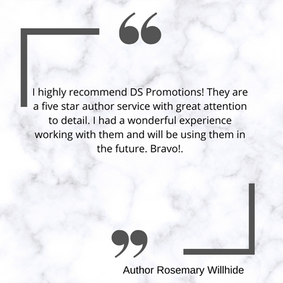 I can’t begin to applaud DS Book Promotions for all the work put into my two latest releas