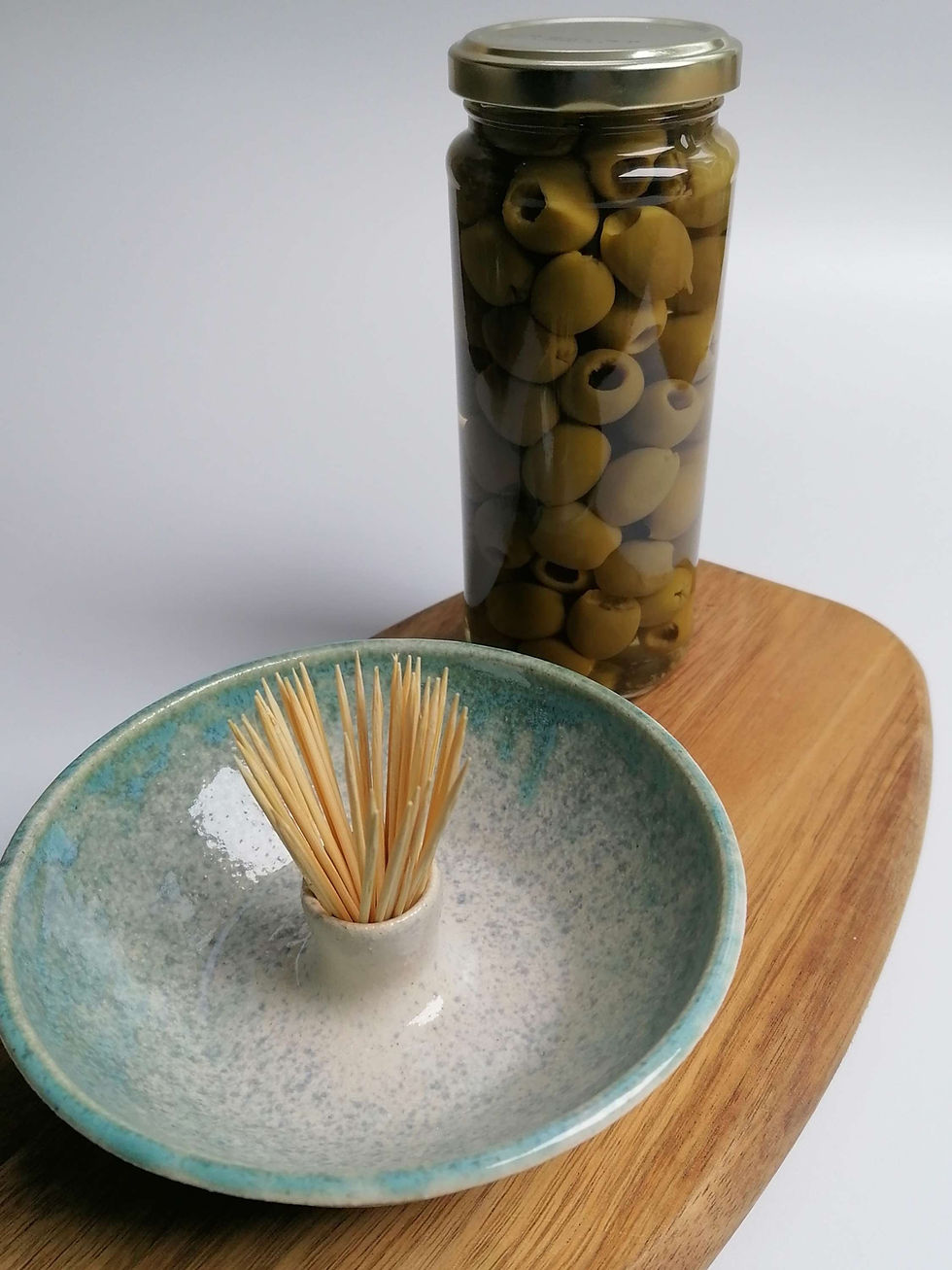 Thumbnail: Handmade Ceramic Olive Bowl