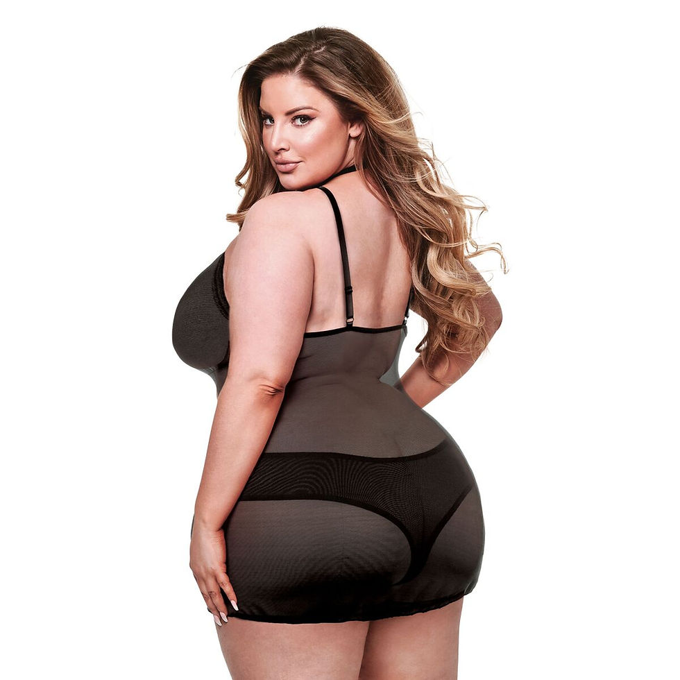Miniature : Ensemble de Lingerie Baci Lingerie Noir (Queen size)