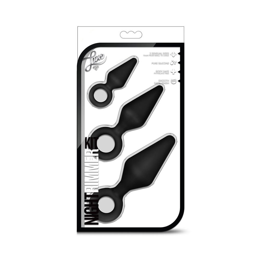 Miniature : Plug Anal Blush Luxe (by Blush) Noir