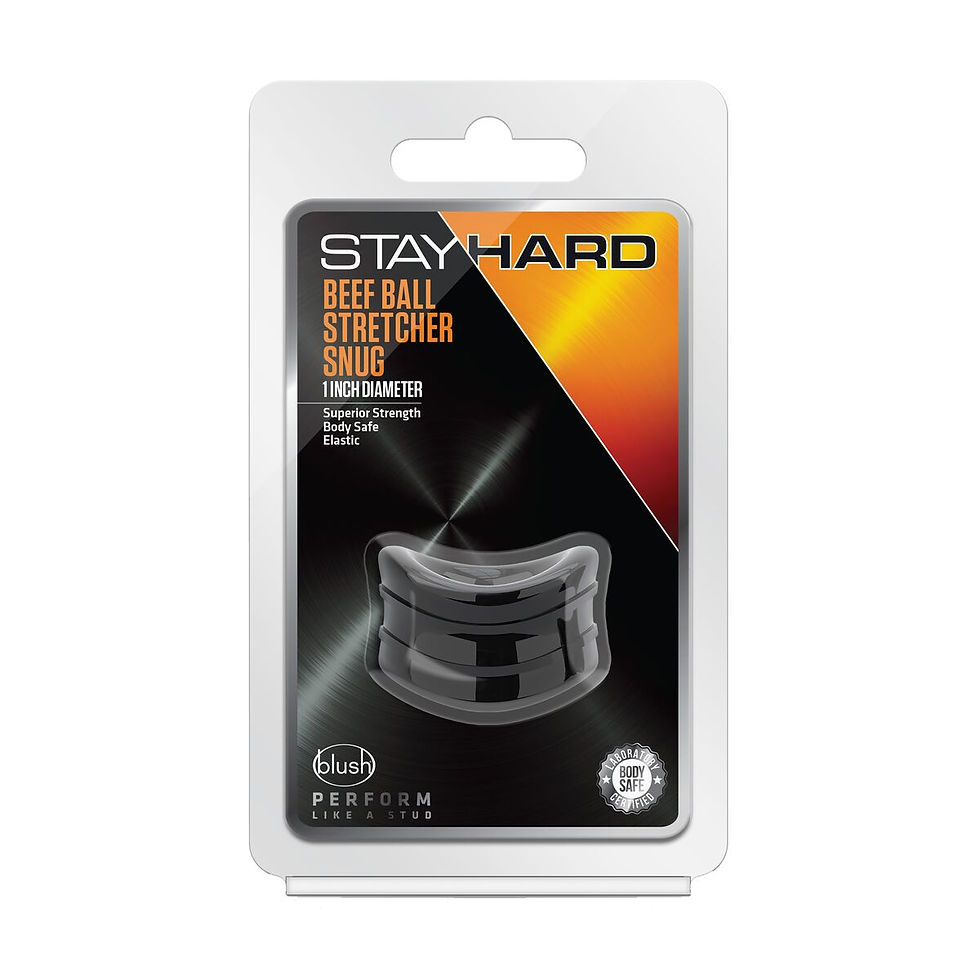 Miniature : Anneau Pénis Blush Stay Hard Noir