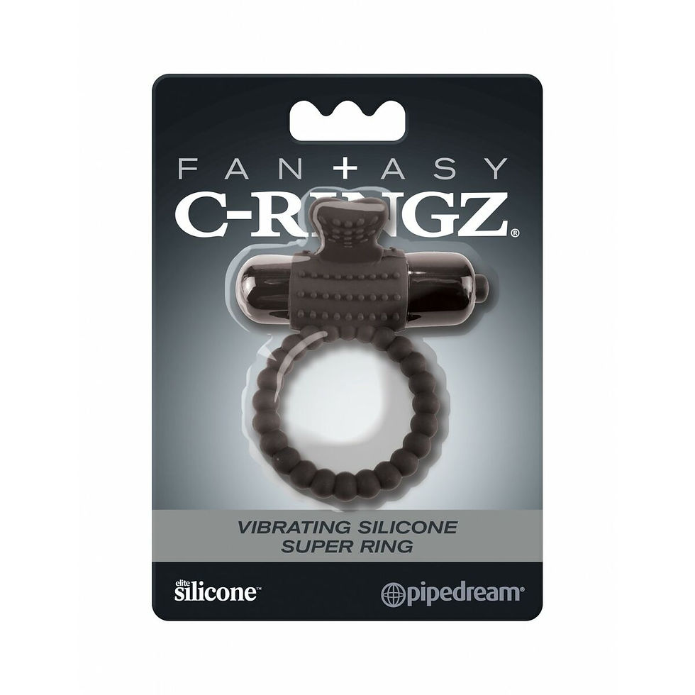 Miniature : Anneau Pénis Pipedream Fantasy C-Ringz Noir