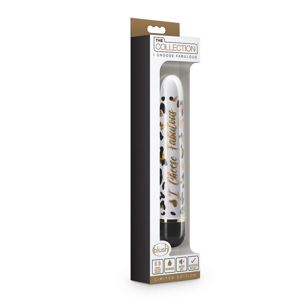 Miniature : Vibromasseur à boules Blush The Collection Blanc
