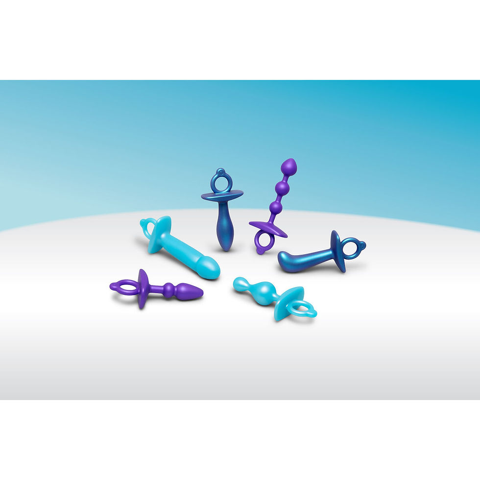 Miniature : Plug Anal B-Vibe Violet (7,6 cm)
