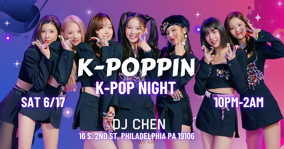 K-POPPIN: K-Pop Night