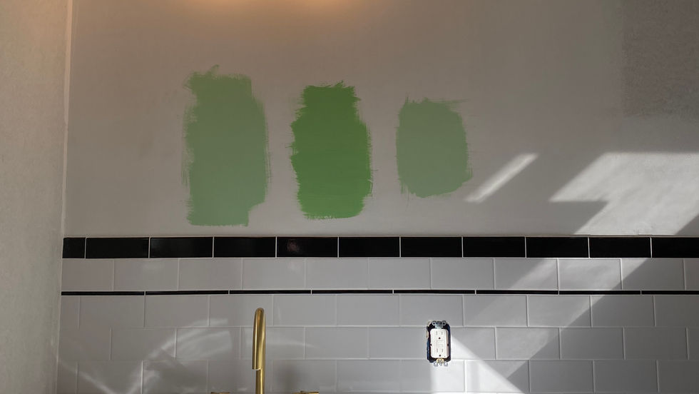 Paint swatches