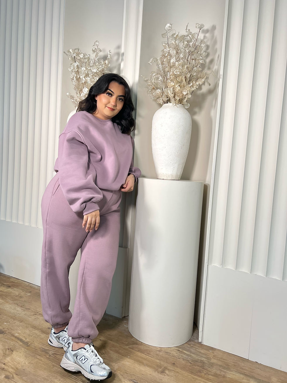 Thumbnail: Lilac Cozy Bunny Unisex Crewneck