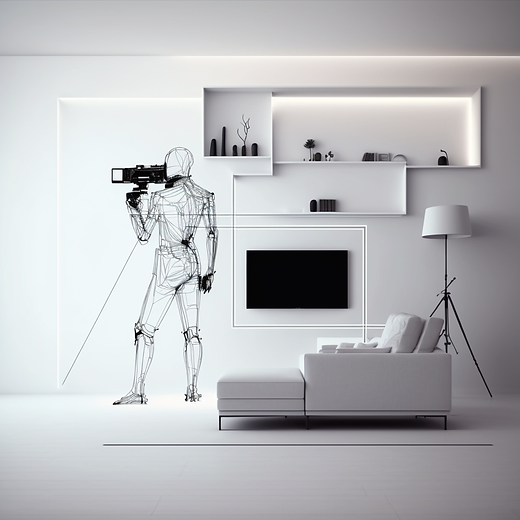 home_designe_with_art_and_TV_and_furniture
