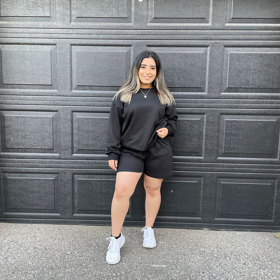 Thumbnail: Black Retro Crew Shorts