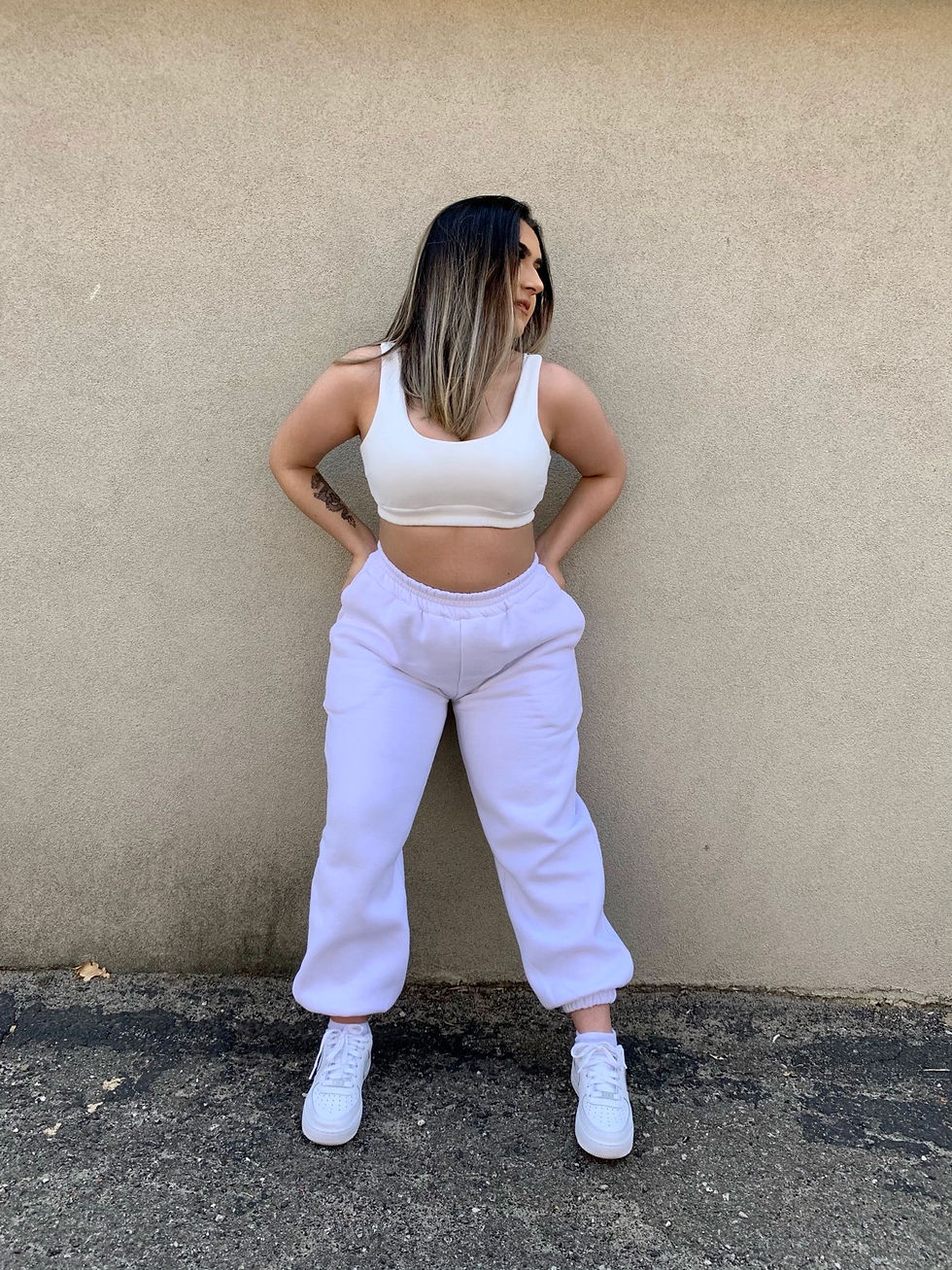 Thumbnail: Aspen Cozy Bunny Sweat Bra