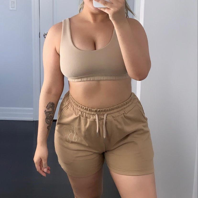 Thumbnail: Mocha Retro Crew Shorts