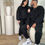 Thumbnail: Black Cozy Bunny Unisex Crewneck