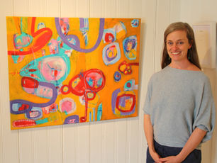 Malerei als Präsenz: Barbara Haegi stellt in Stallikon aus