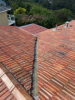 Rusty Leaking Roof Valley